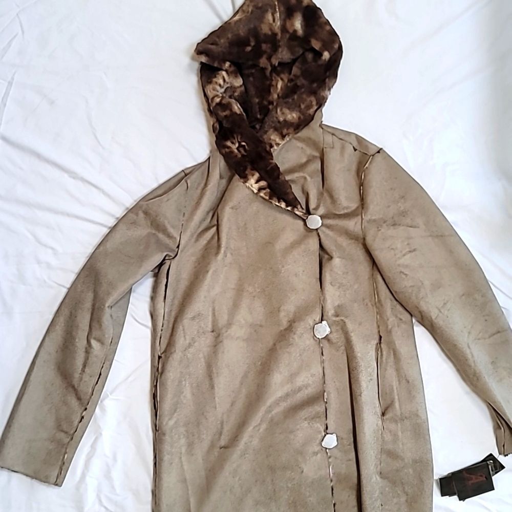 Faux Fur lined Coat